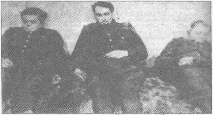 Leitenantas Pranas Žaldaris-Šapalas, pulkininkas Antanas Baltūsis-Žvejys, majoras Juozas Balsys-Dobilas